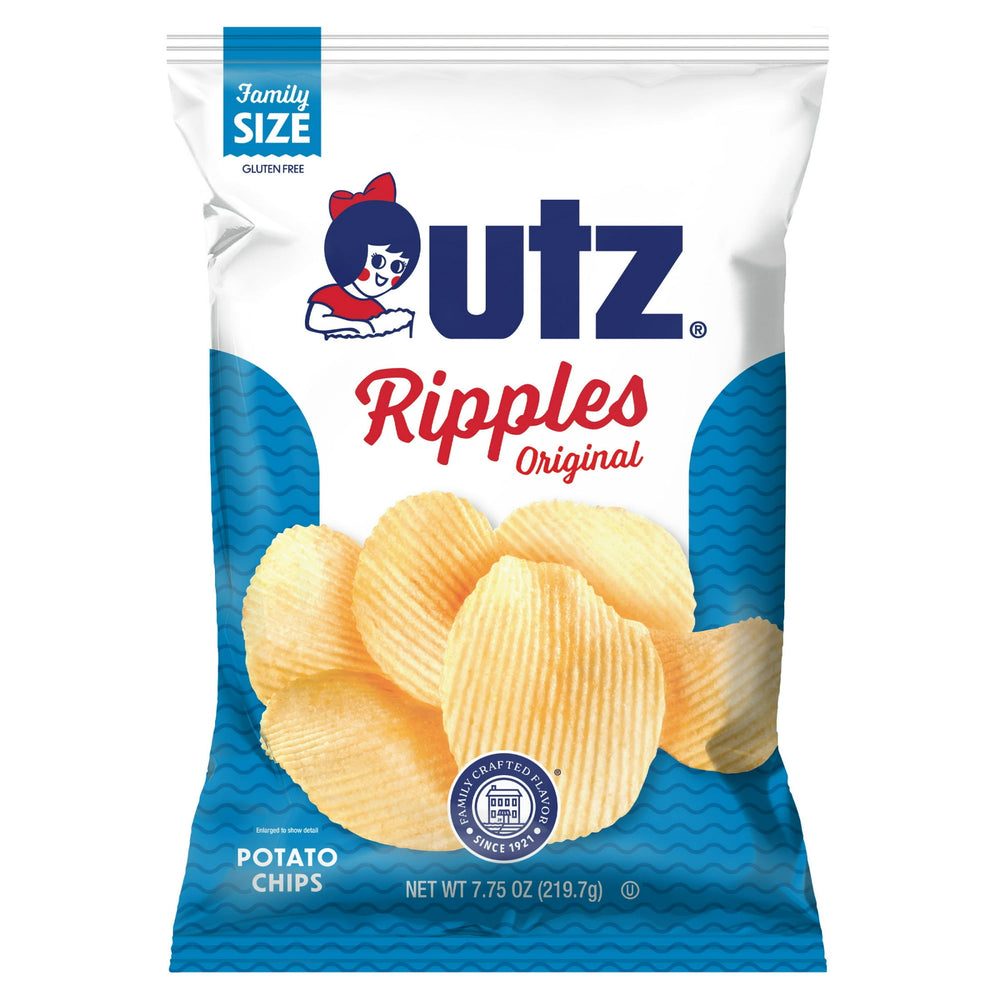 Utz Ripples Original · Papas · 220 g · bolsa