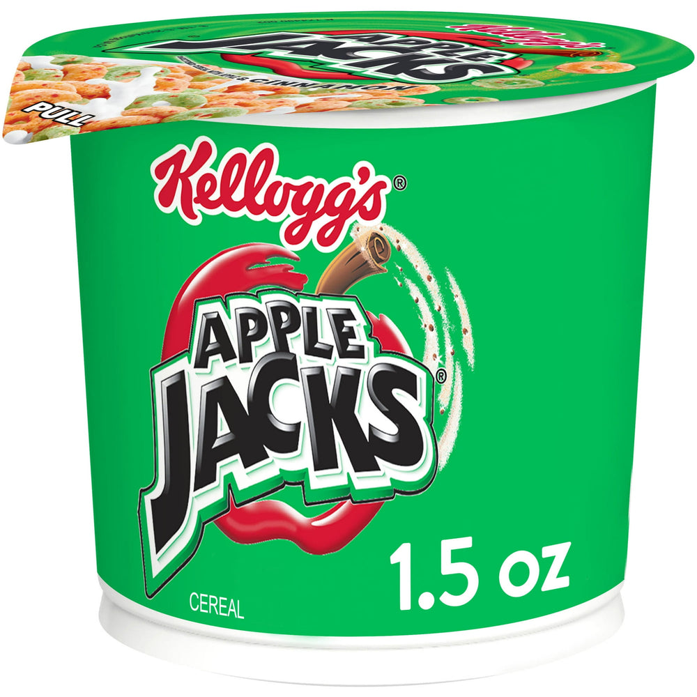 Kellogg's Apple Jacks Original Cups Kids · Cereal · 43 g · vaso