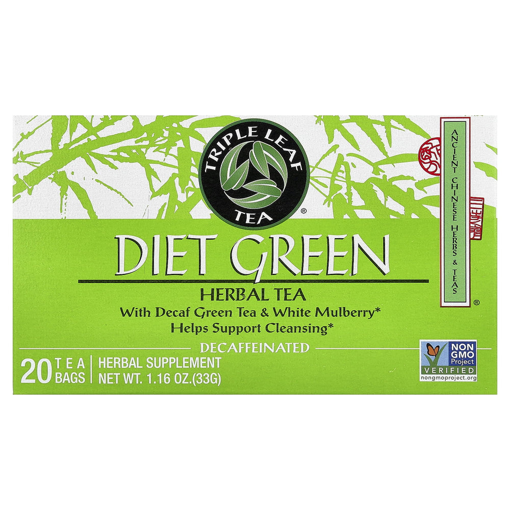 Triple Leaf Tea Diet Green Tea · Té