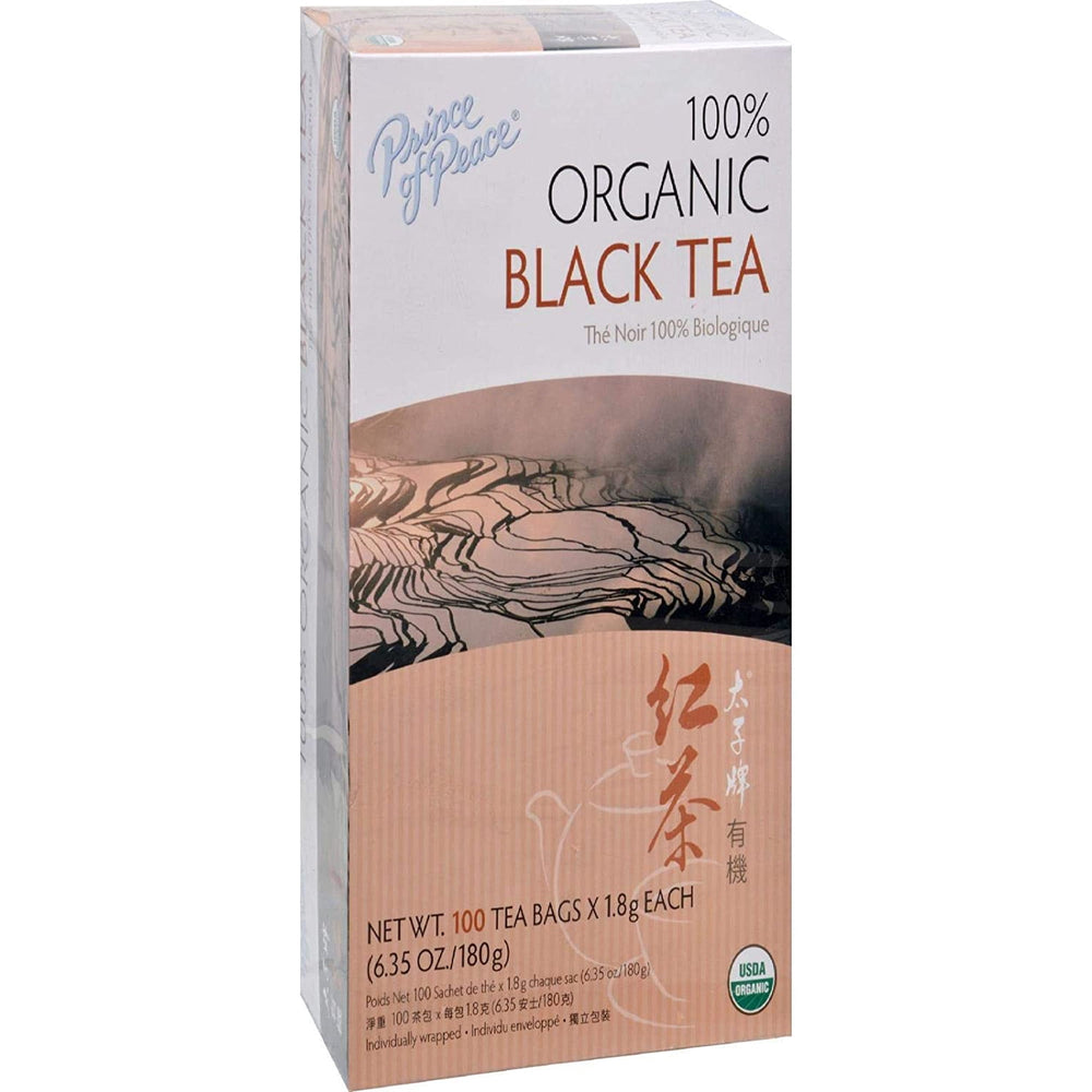 Prince of Peace Organic Black Tea - 100 · Té