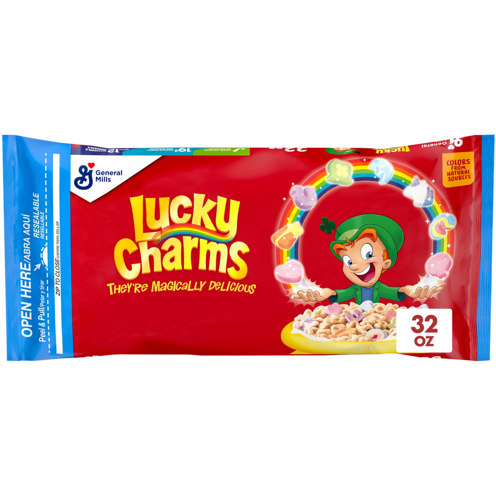 Lucky Charms with Kids · Cereal · 907 g · bolsa