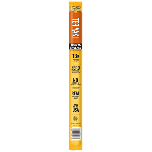 Tillamook Country Smoker Teriyaki Meat Stick · Carne seca · 13 g