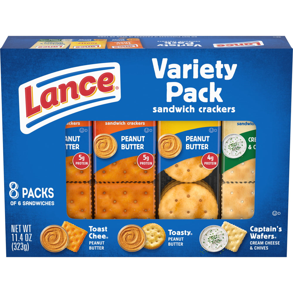 Lance Variety 8 Paquetes · Galletas saladas
