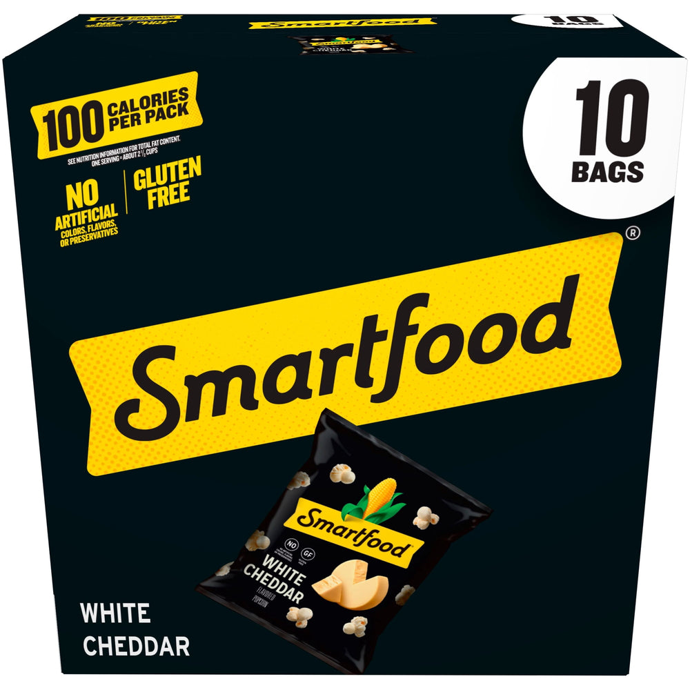 Smartfood White Cheddar · Palomitas · 10 pzas de 18 g