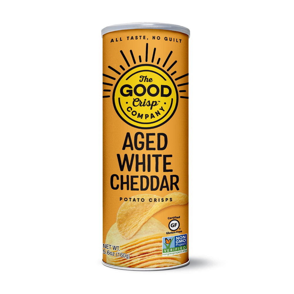 The Good Crisp Company Aged White Cheddar Potato Crisps · Papas · 159 g