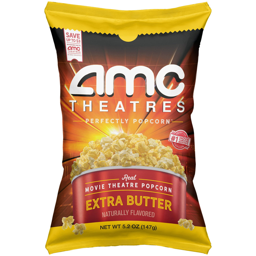 AMC Theatres Ready to Eat Extra Butter · Palomitas