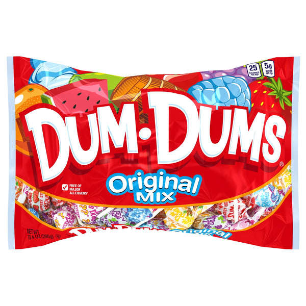 Dum Dum Pops Assorted · Caramelos · 24 pzas · 295 g