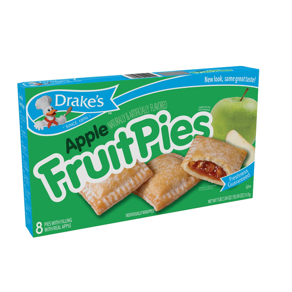 Pies Drake's Family Pack Apple Fruit Pies · Pastelitos