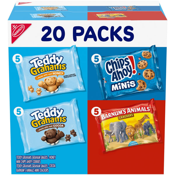 Nabisco Variety Pack · Galletas surtidas · 20 sobres, 567 g