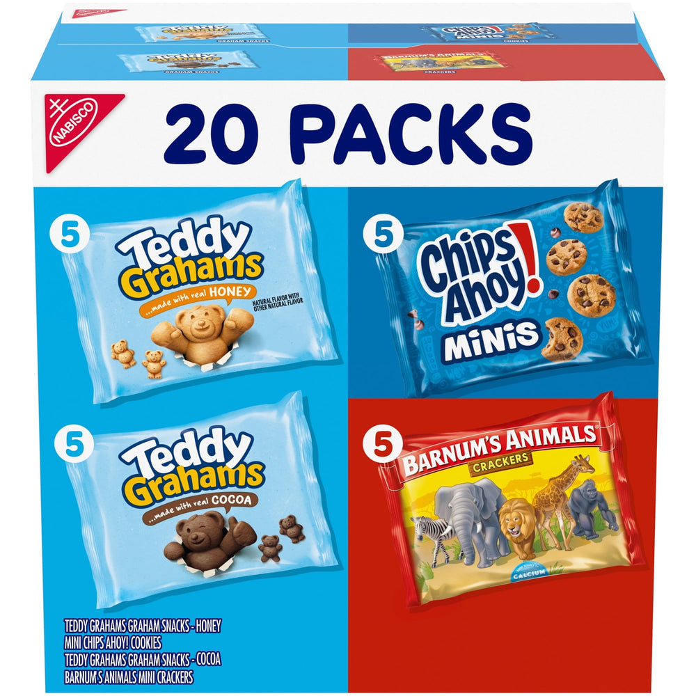 Nabisco Variety Pack · Galletas surtidas · 20 sobres, 567 g