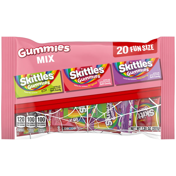 Skittles Halloween Variety · Gomitas · 207 g · bolsa · tamaño fun