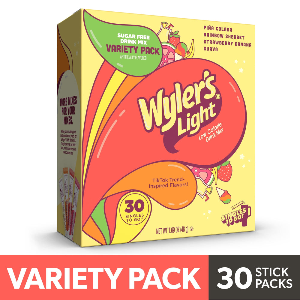 Wyler’s Light Watertok Island s Variety · Polvo para agua · 30 pzas
