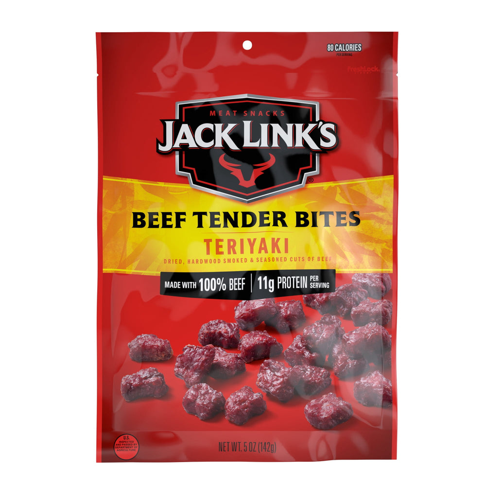 Jack Link’s Teriyaki Beef Tender Bites % Beef · Carne seca · 142 g · bolsa