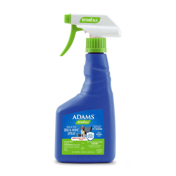 Adams Botanicals Flea & Tick · Spray desinsectante · 473 ml