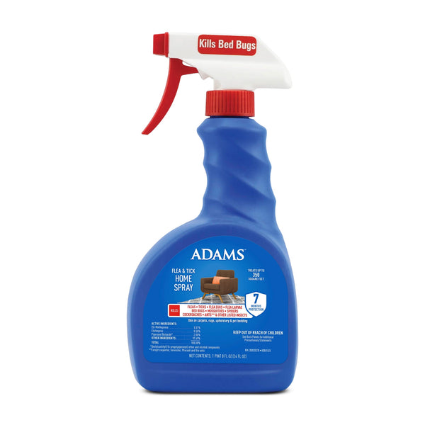 Adams Flea & Tick Home Spray · Spray antipulgas y garrapatas · 709 ml