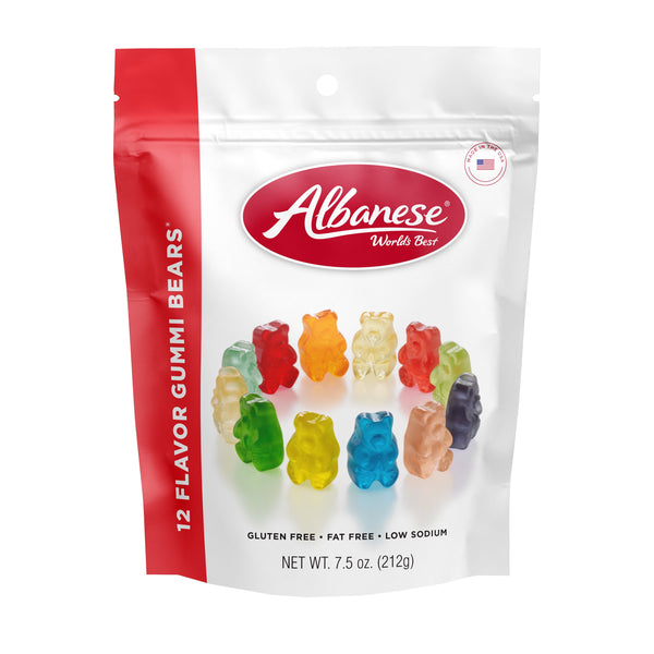 Albanese World’s Best 12 Gummi Bears sin gluten · Gomitas · 213 g