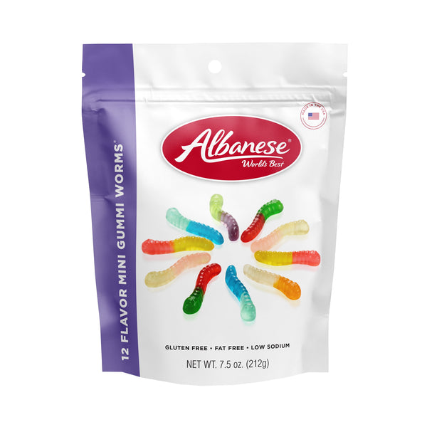 Albanese World's Best 12 Gummi Worms · Gomitas · 213 g