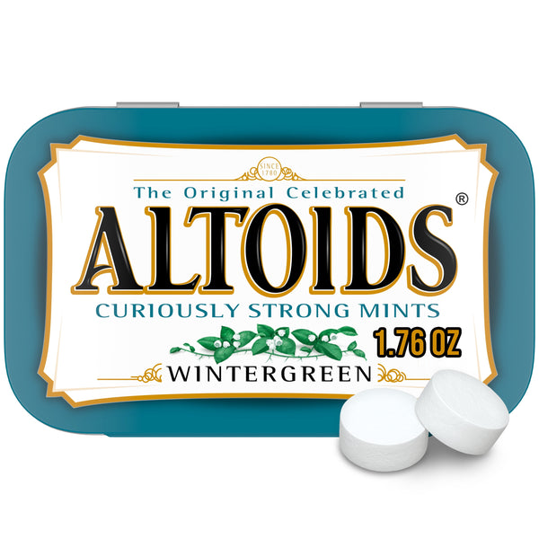 Altoids Wintergreen · Snack salado · 50 g · lata