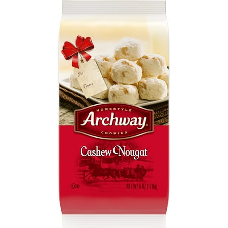 Archway Cashew Nougat · Galletas con nuez de la India · 170 g