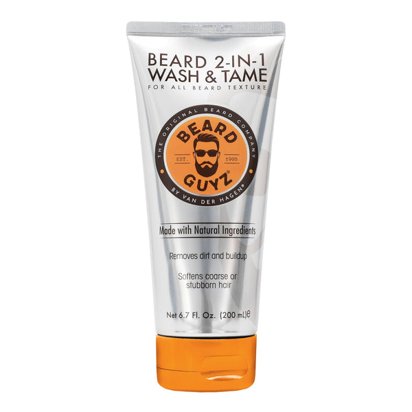 Beard Guyz 2-in-1 Wash & Tame · Limpiador y acondicionador para barba · 200 ml