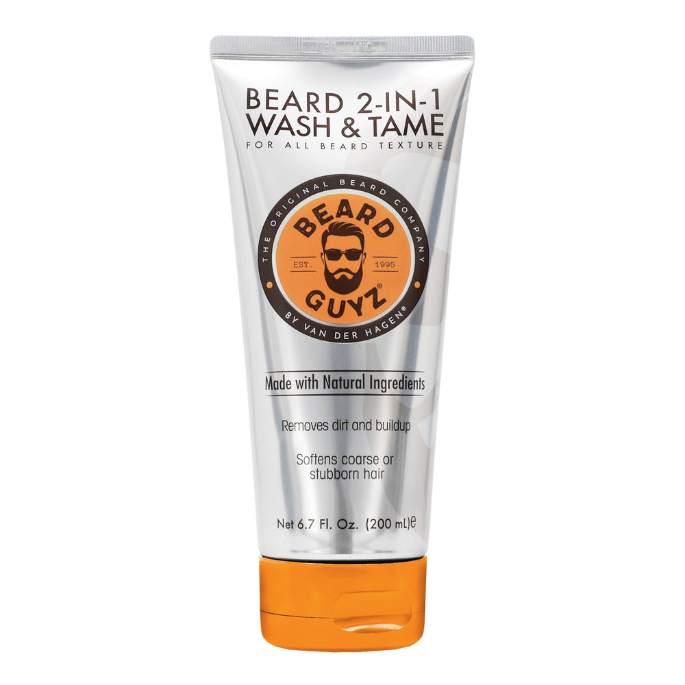 Beard Guyz 2-in-1 Wash & Tame · Limpiador y acondicionador para barba · 200 ml