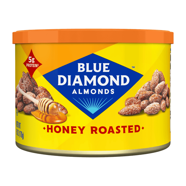 Blue Diamond Honey Roasted · Nueces · 170 g · bote