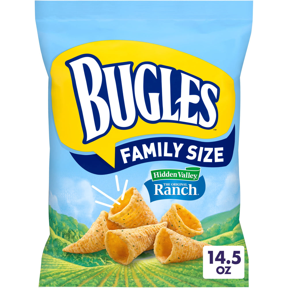 Bugles Corn Hidden Valley Ranch · Frituras · 411 g · bolsa