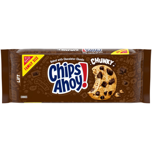 AHOY! Chunky Fudgy Chocolate Chip · Galletas · 510 g · tamaño familiar