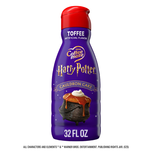 Coffee mate Harry Potter Cauldron Cake Toffee · Crema para café · 946 ml