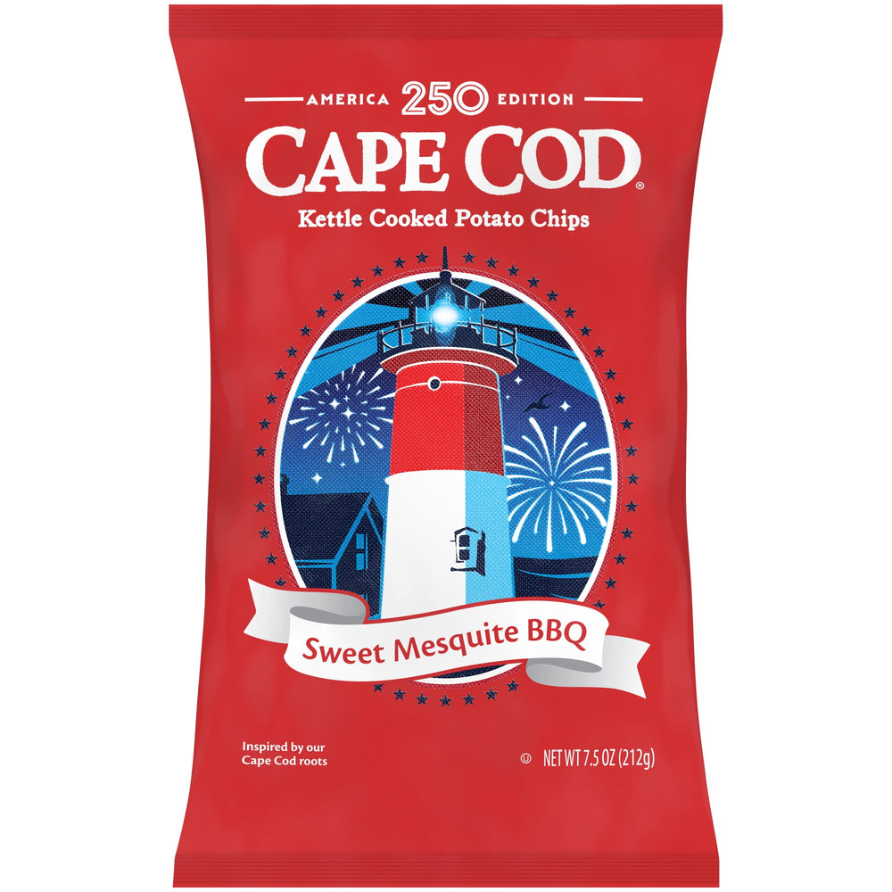 Cape Cod Limited Edition Sweet Mesquite Barbeque · Papas · 213 g · bolsa