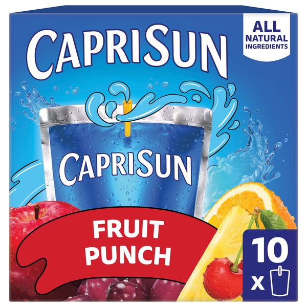 Capri Sun Juice Drink Blend · Bebida · 10 sobres de 177 ml