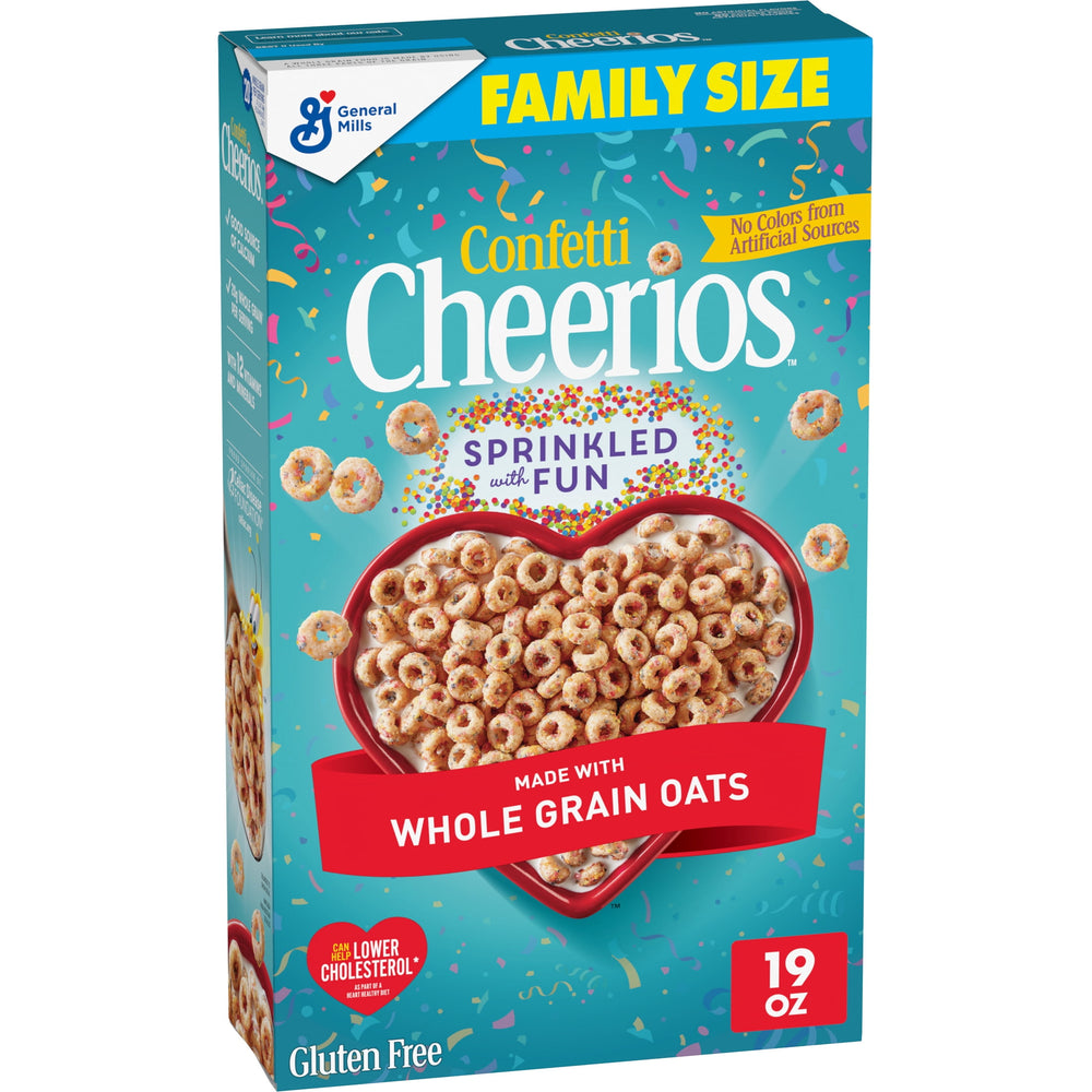 Cheerios Confetti Gluten Free · Cereal · 539 g · tamaño familiar
