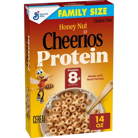 Cheerios Protein Honey Nut · Cereal · 397 g · tamaño familiar