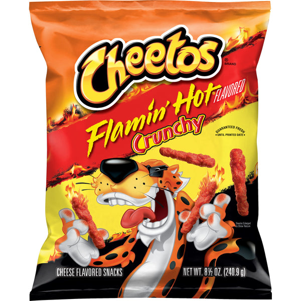 Cheetos Cheese Flamin' Hot · Frituras · 241 g