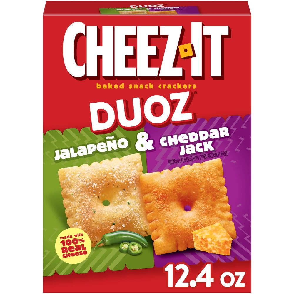 Cheez-It DUOZ Jalapeño and Cheddar Jack · Galletas saladas · 352 g