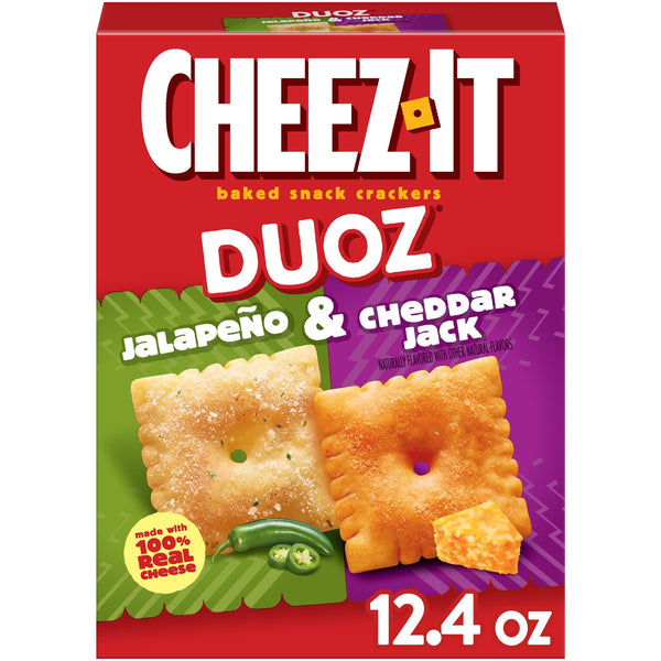 Cheez-It DUOZ Jalapeño and Cheddar Jack · Galletas saladas · 352 g