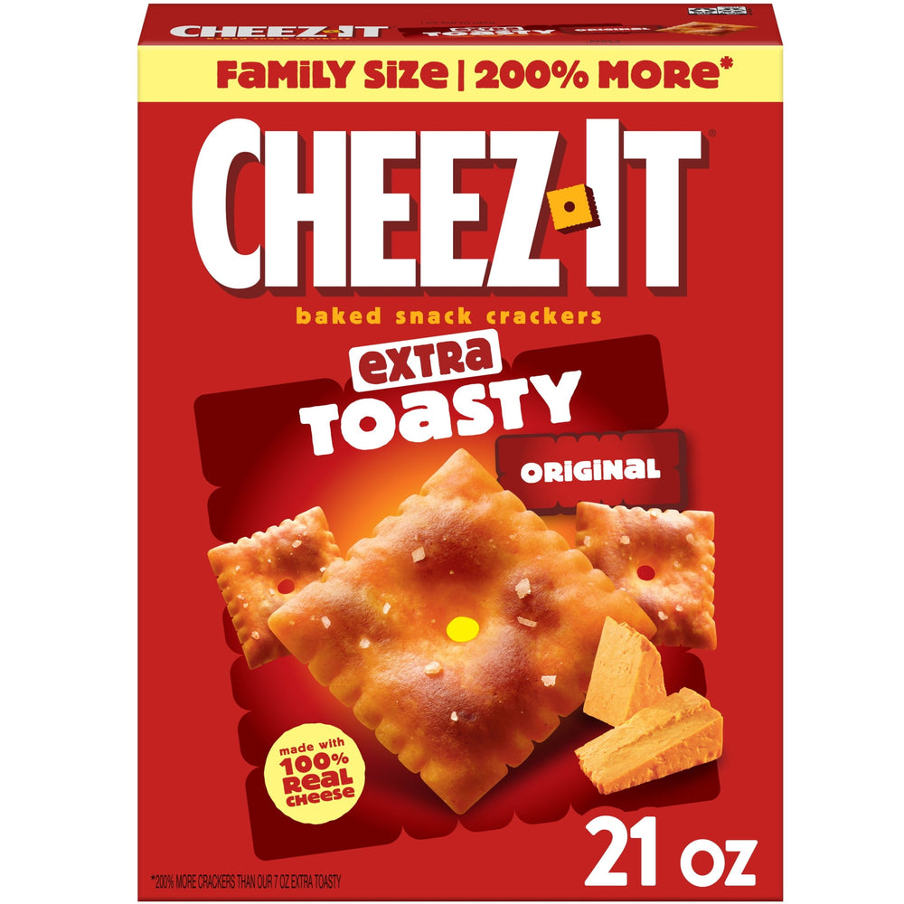 Cheez-It Extra Toasty · Galletas saladas · 595 g