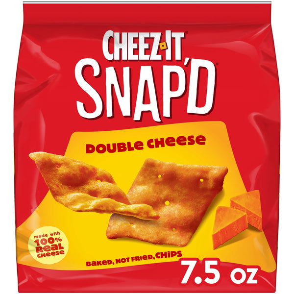 Cheez-It Snap'd Double Cheese Cheesy · Galletas saladas · 213 g