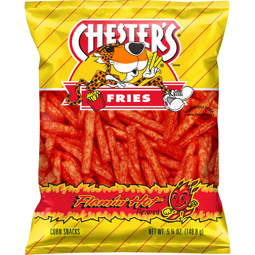 Chester's Fries Flamin' Hot Corn · Frituras · 149 g · bolsa