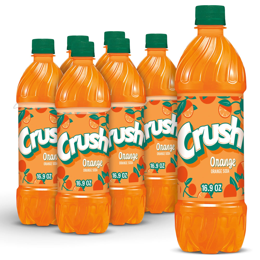 Crush Orange sin cafeína · Refresco · 6 botellas de 500 ml