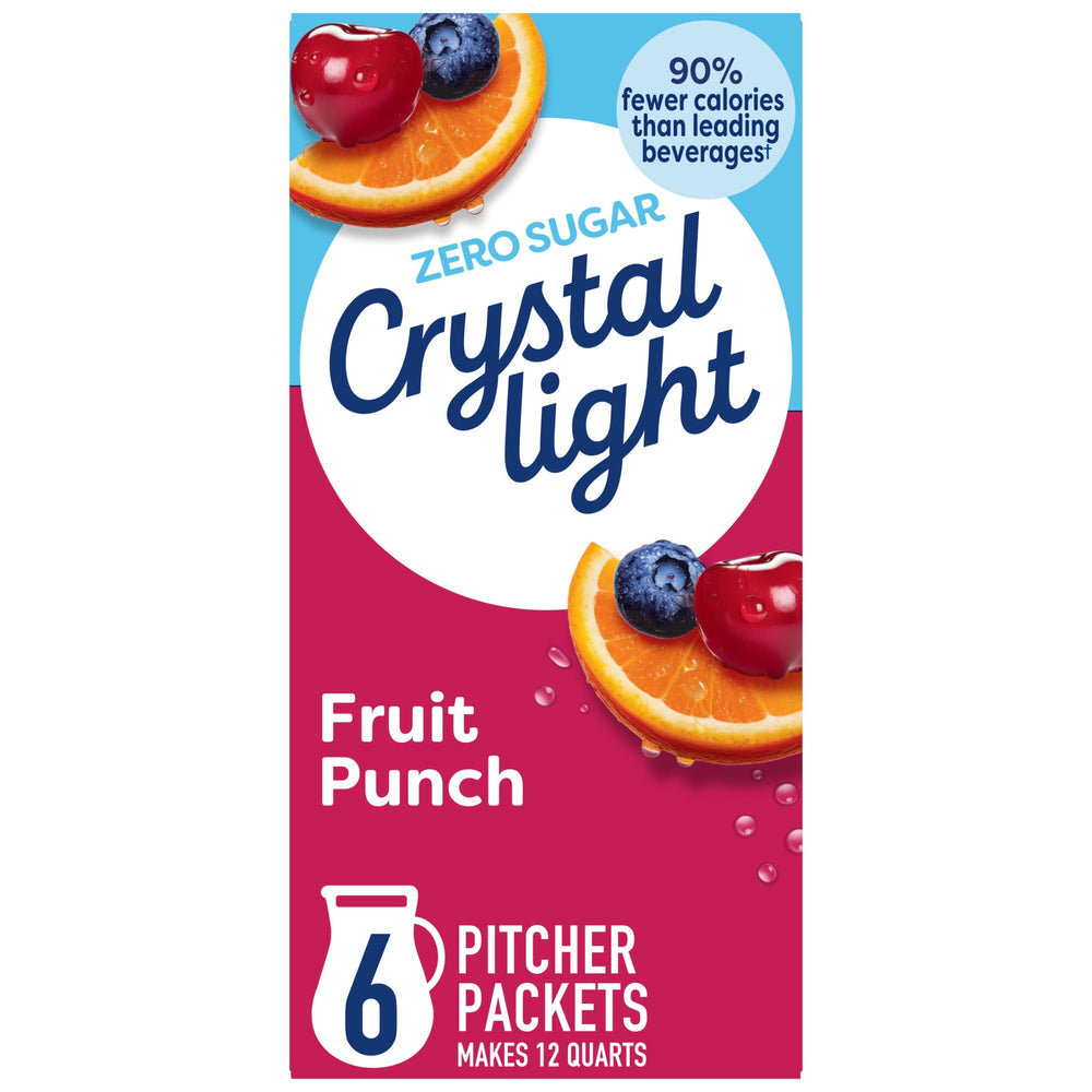 Crystal Light 6 Pitcher Packets · Polvo para agua · 58 g · sobres