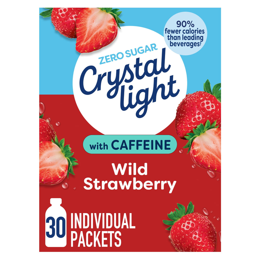 Crystal Light with Caffeine · Polvo para agua · 30 sobres de 94 g