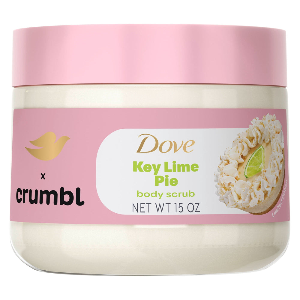Dove x Crumbl Key Lime Pie · Exfoliante corporal · 425 g