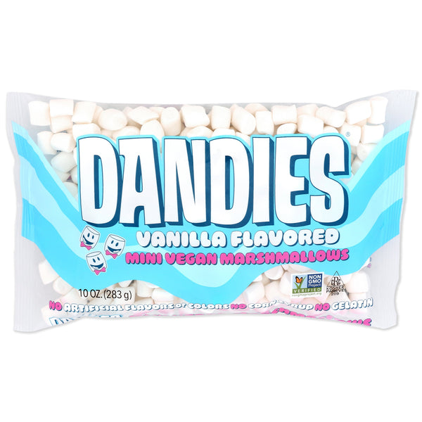 Dandies Vegan Mini Vanilla · Malvaviscos · 283 g · bolsa