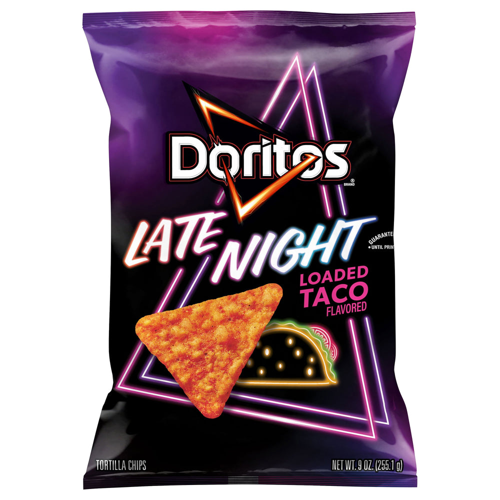 Doritos Late Night Loaded Taco · Totopos · 255 g · bolsa