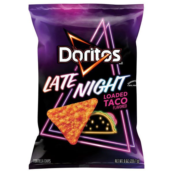 Doritos Late Night Loaded Taco · Totopos · 255 g · bolsa