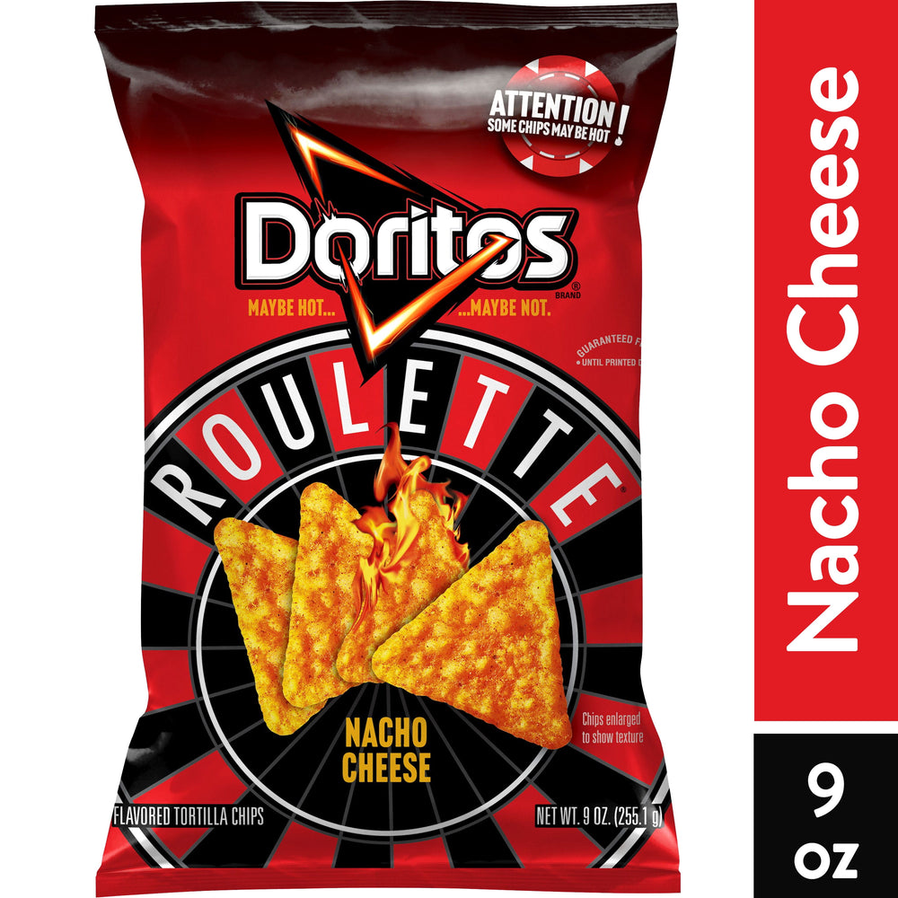 Doritos Roulette Nacho Cheese · Totopos · 255 g · bolsa