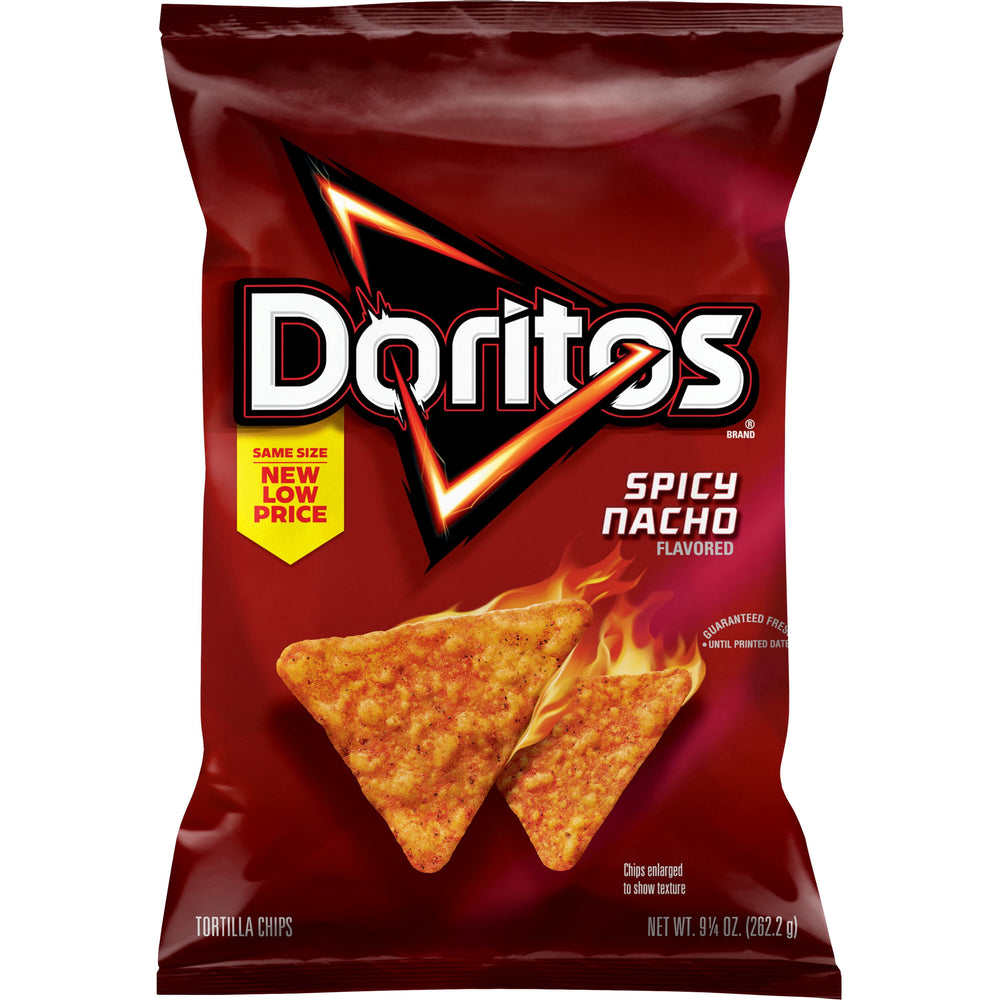 Doritos Spicy Nacho · Totopos · 262 g · bolsa