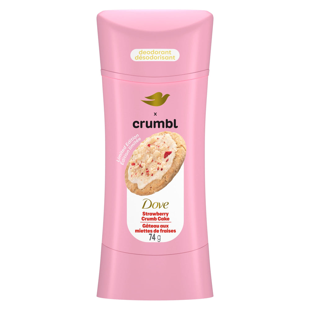 Dove x Crumbl Strawberry Shortcake · Desodorante en spray · 74 g