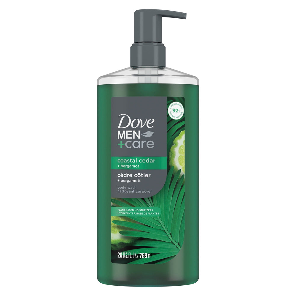Dove Men+Care Coastal Cedar + Bergamot · Gel de baño · 769 ml
